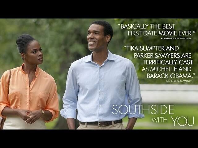 A young Barack and Michelle Obama explore Chicago in the Southside With You trailer