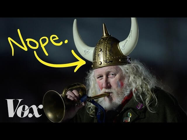 Vikings never wore horned helmets, but here’s why you think they did