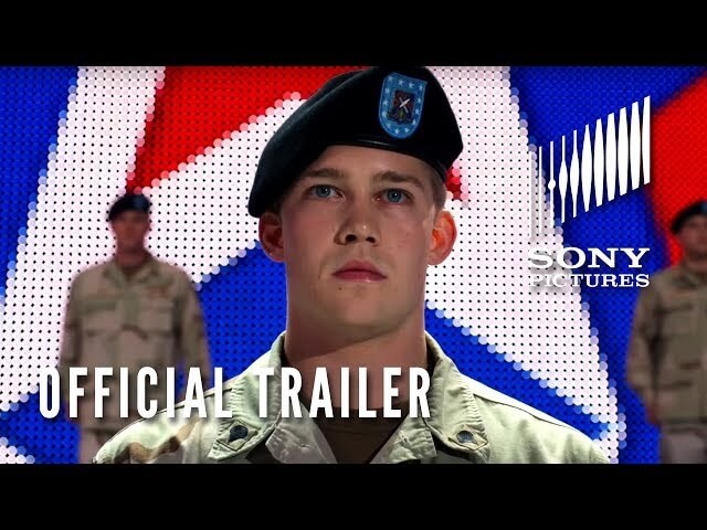 If there’s satire, it’s missing from the Billy Lynn’s Long Halftime Walk trailer