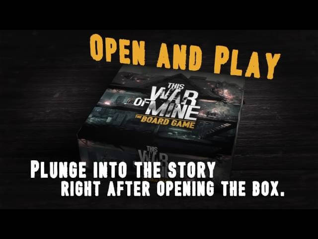 The horrors of This War Of Mine make for a tense and traumatic board game