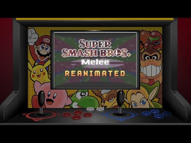 This reanimated Super Smash Bros. Melee intro will scramble your neurons