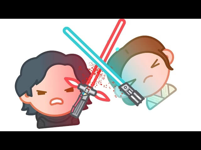 The Force Awakens in 3 minutes, told almost entirely with emoji