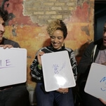 Find out which member of The Thermals smokes the most weed in our version of The Newlywed Game