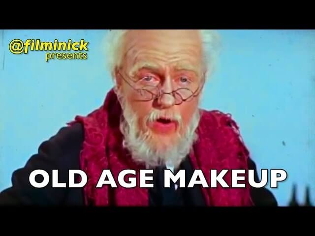 See how old-age makeup compares to how actors really age in movies