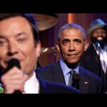 President Obama joins Jimmy Fallon for slow jam on unemployment, butt stuff