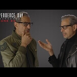 Jeff Goldblum meets Jeff Goldblum in this meta Independence Day: Resurgence promo