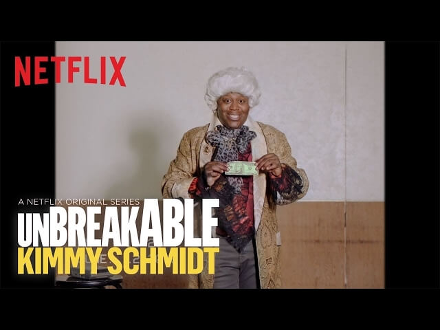 Kimmy Schmidt’s Titus Andromedon botches his Hamilton audition, but nails the look