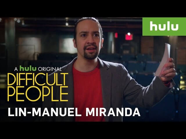 Billy provokes the wrath of Lin-Manuel Miranda in the Difficult People season 2 trailer