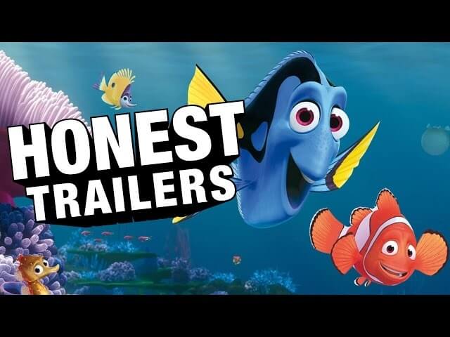 Honest Trailers revisits the worst parts of Finding Nemo