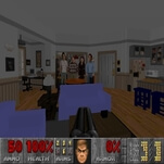 There’s no “serenity now” in this gory mashup of Seinfeld and Doom II