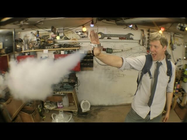 Inventor creates “ice blasters” to turn himself into X-Men’s Iceman