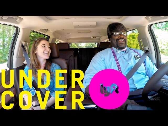Shaquille O’Neal goes undercover as a Lyft driver