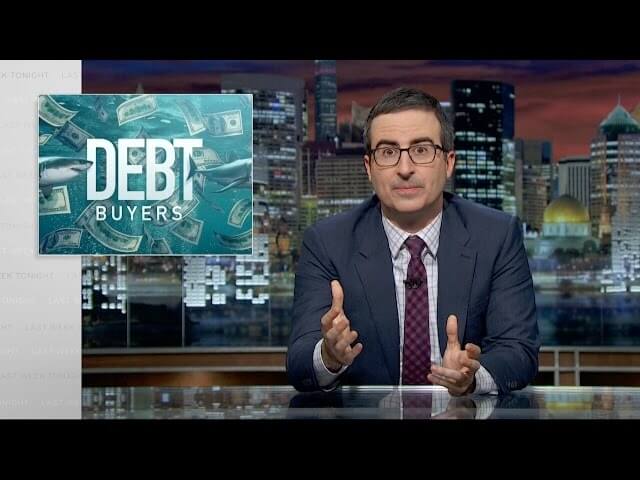 John Oliver gets into the debt-buying business, makes TV history