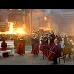 Watch a Ukrainian orchestra play the Game Of Thrones theme in a steel mill