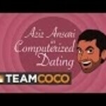 An animated Aziz Ansari schools old-man Conan O’Brien on online dating