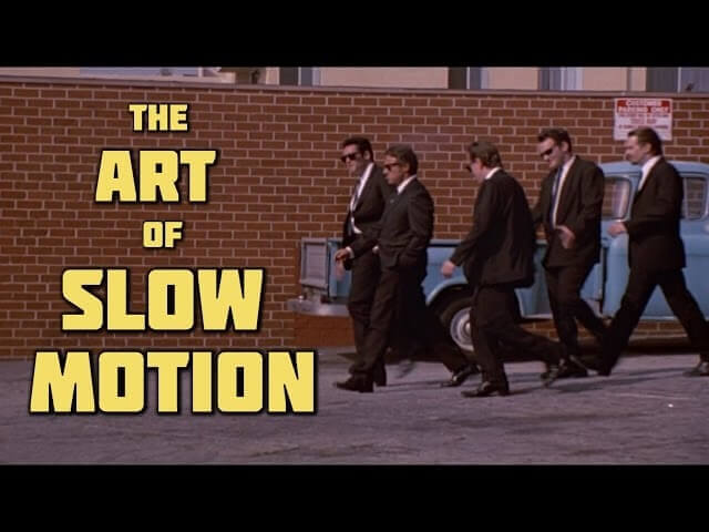 The art of slow motion and the discarded image