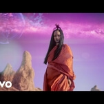 Rihanna plays godlike in the video for Star Trek Beyond’s “Sledgehammer”