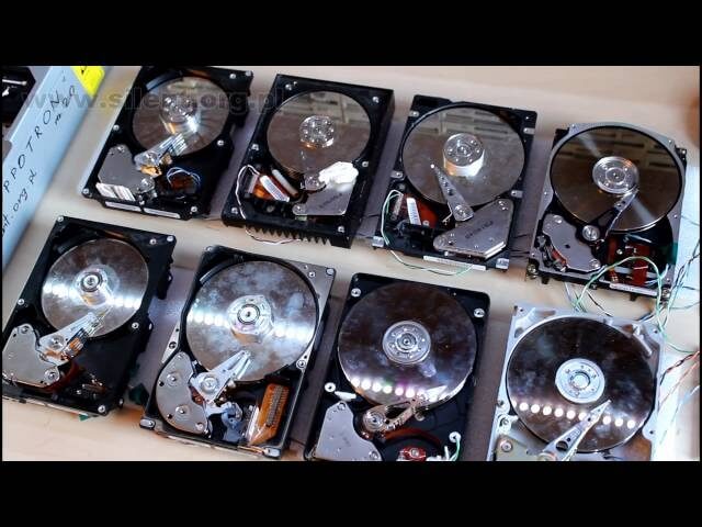 The Game Of Thrones theme, as performed by hard drives and scanners