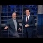 Jon Stewart is helping Stephen Colbert take on the RNC