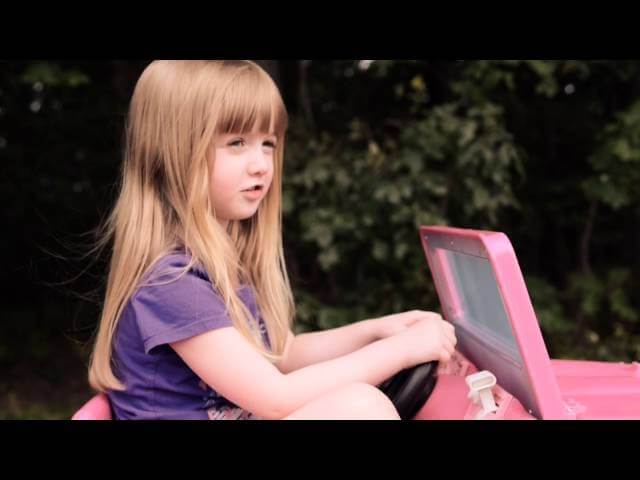 This little girl goes full McConaughey when discussing her Barbie car