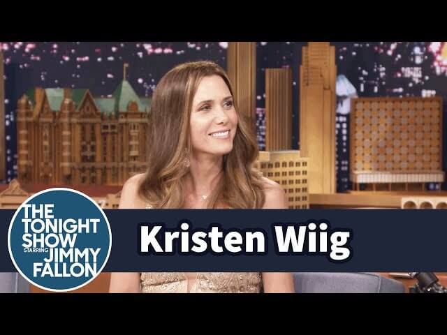 The Bachelorette is possessed by Kristen Wiig on The Tonight Show