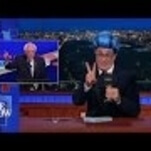 Stephen Colbert’s “Hungry For Power Games” claim Bernie Sanders