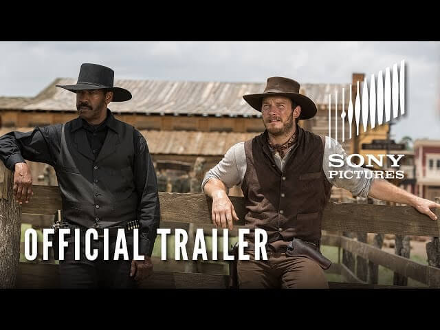 Denzel Washington and Chris Pratt rustle up a posse in the new Magnificent Seven trailer