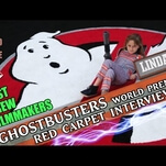 Watch this little girl utterly charm the Ghostbusters