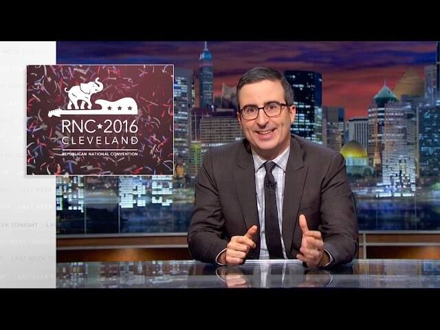 John Oliver tries to catch up with the RNC, ends up as baffled as you are