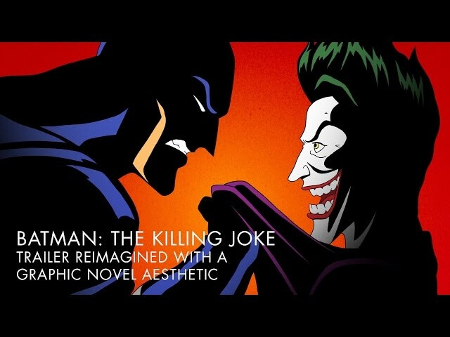 Animated The Killing Joke trailer gets redrawn to be closer to original comic