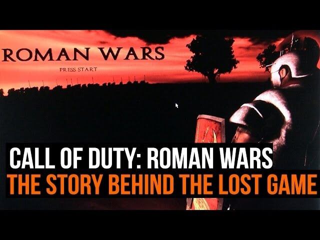 Call Of Duty almost ditched modern warfare for ancient Rome