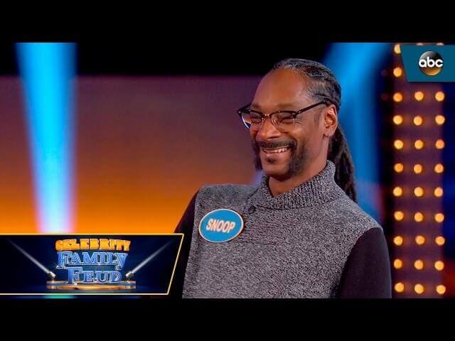 Snoop Dogg got beat on a Family Feud question about weed