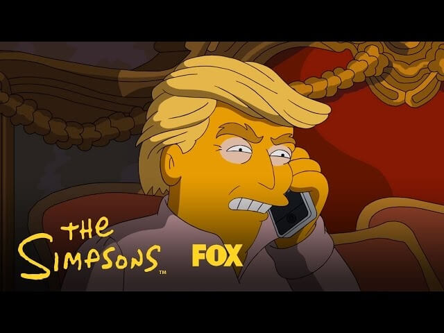 Homer becomes a Democrat as The Simpsons takes on campaign ads