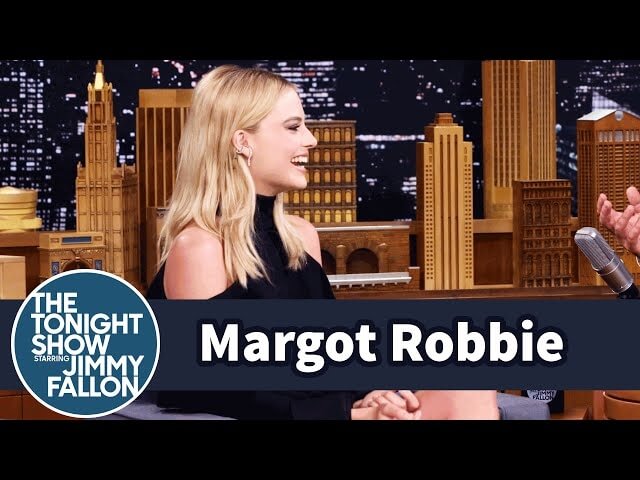 Margot Robbie has a tattoo gun, probably shouldn’t be trusted with it