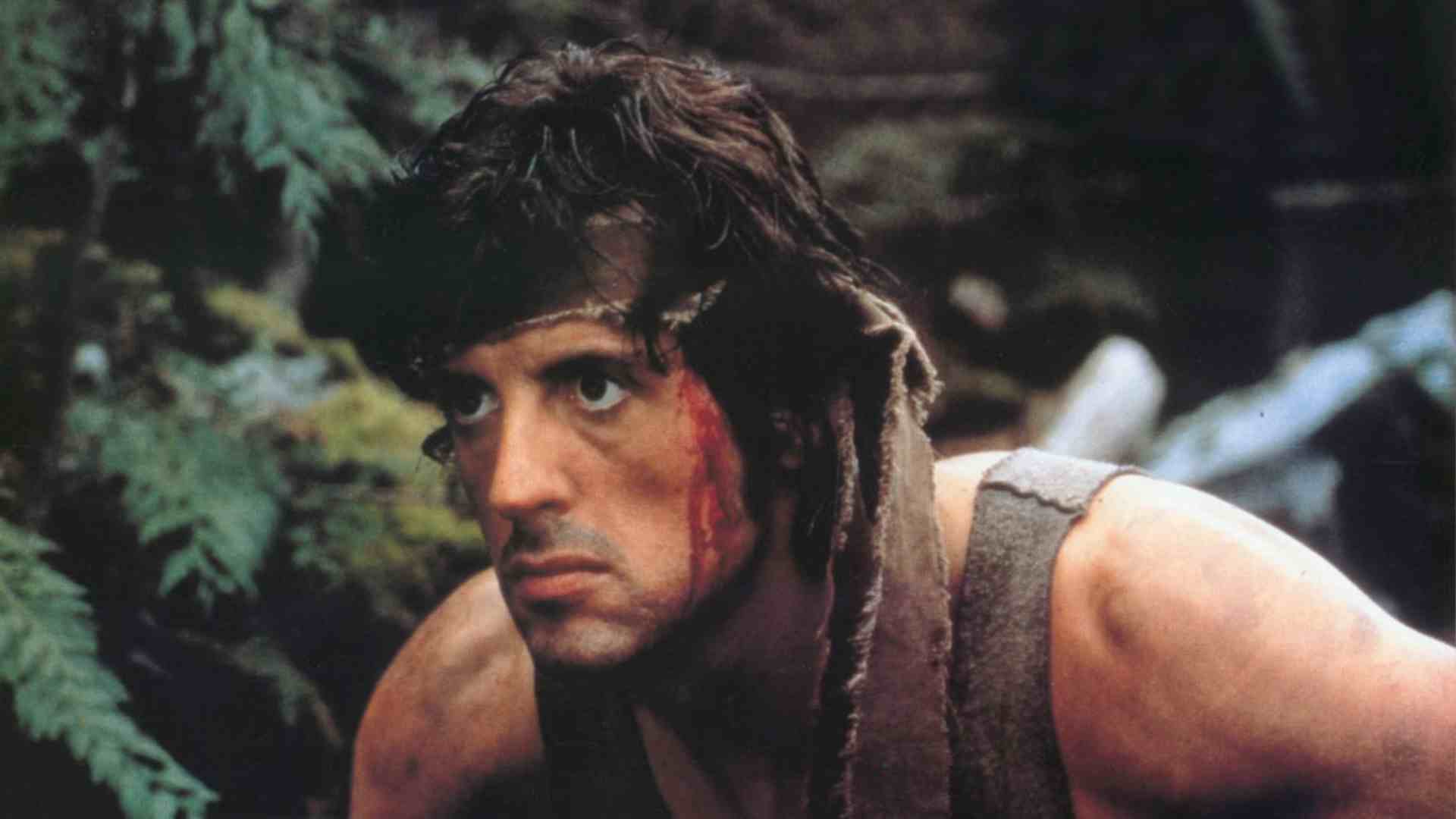 John Rambo makes his dramatic entrance in First Blood