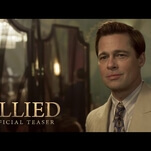 Brad Pitt and Marion Cotillard look hot, fight Nazis in the Allied teaser