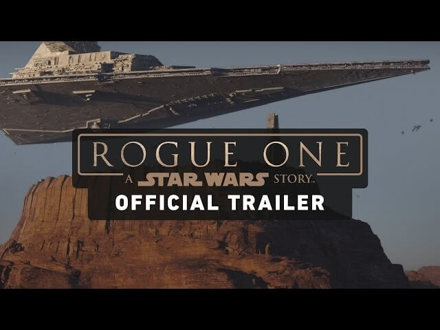 Darth Vader crashes the Olympics with the new trailer for Rogue One