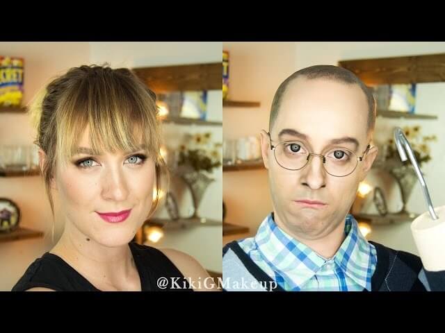 This Buster Bluth makeup tutorial deserves some nervous crying