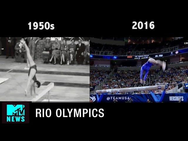 Olympic gymnastics wasn’t always so flippin’ intense