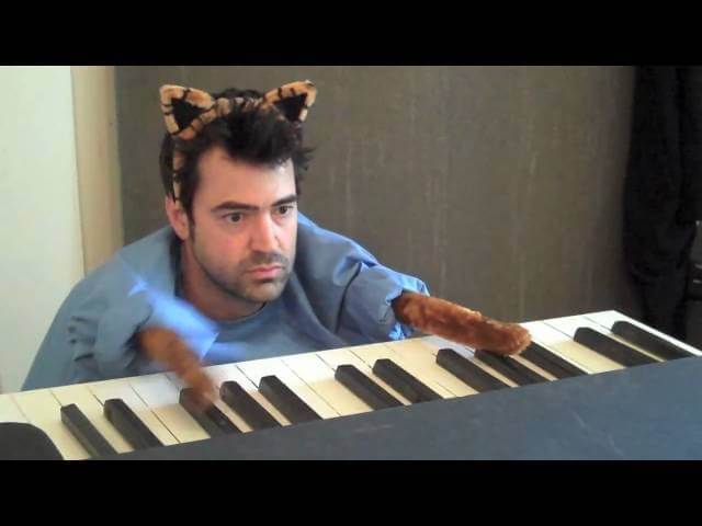 Ron Livingston attained perfection with his first and last YouTube video