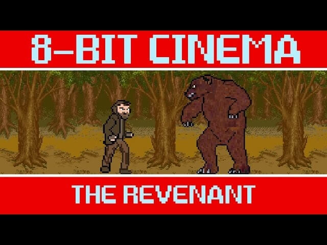 The Revenant is far less gruesome in 8-bit form