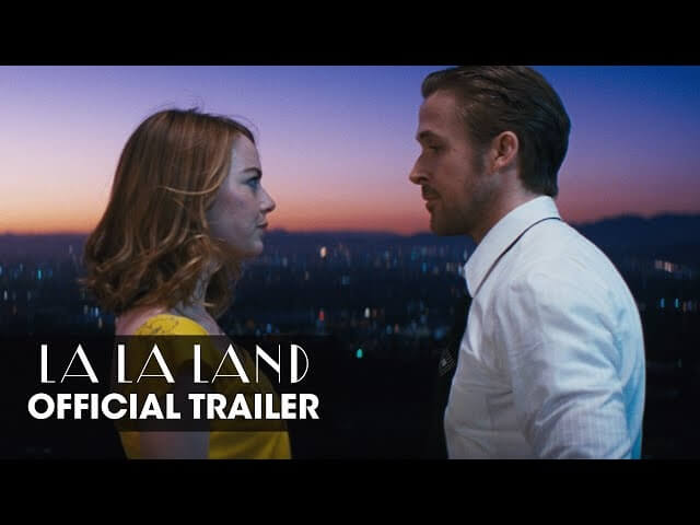 Emma Stone steps up to the mic in the new La La Land trailer