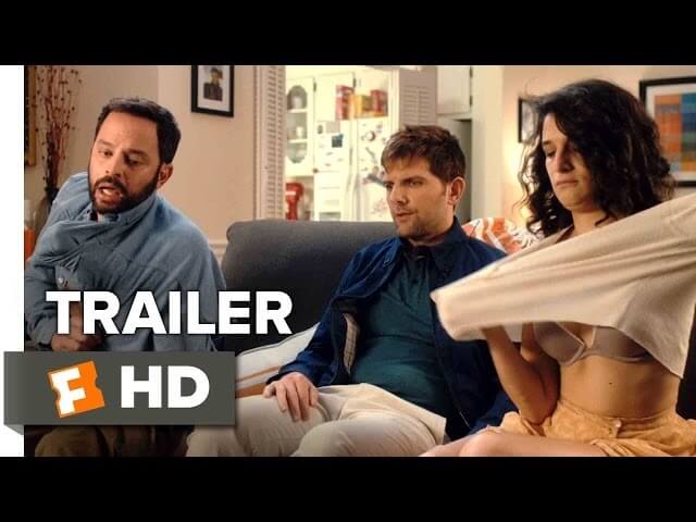 Nick Kroll stretches alongside Adam Scott, Jenny Slate in My Blind Brother trailer