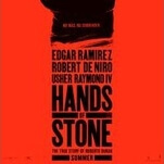 The boxing drama Hands Of Stone also has feet of lead