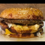 Enter fast food hell with this Big Mac melted by sulfuric acid