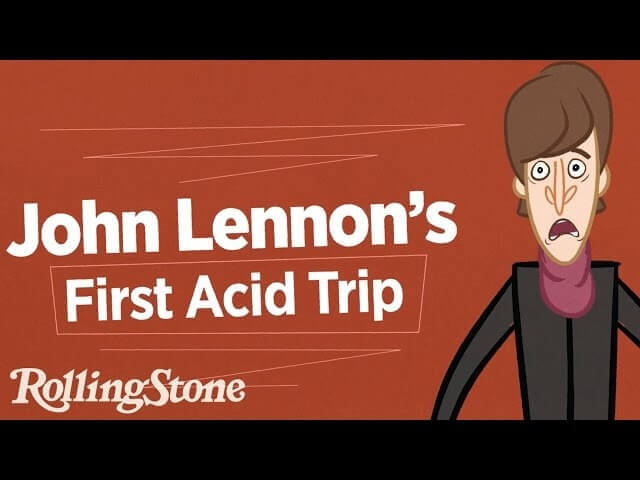 John Lennon describes his first acid trip in this trippy animated interview