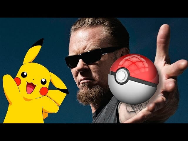 Metallica catches ‘em all in this Pokémon mashup video