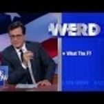 Donald Trump’s “best words” aren’t good enough for Stephen Colbert