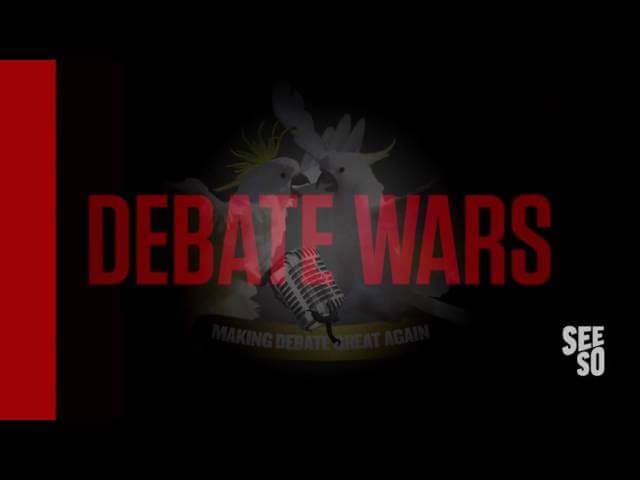 Michael Ian Black makes arguing fun in the trailer for Debate Wars