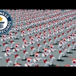 1,007 robots set new world record by dancing together